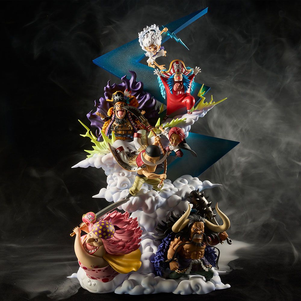 PRE-ORDER Banpresto One PIece World Collectable Figure Premium - Old and New Four Emperors