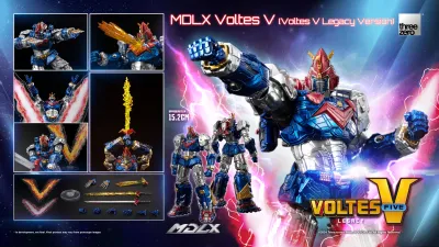 PRE-ORDER ThreeZero MDLX Voltes V