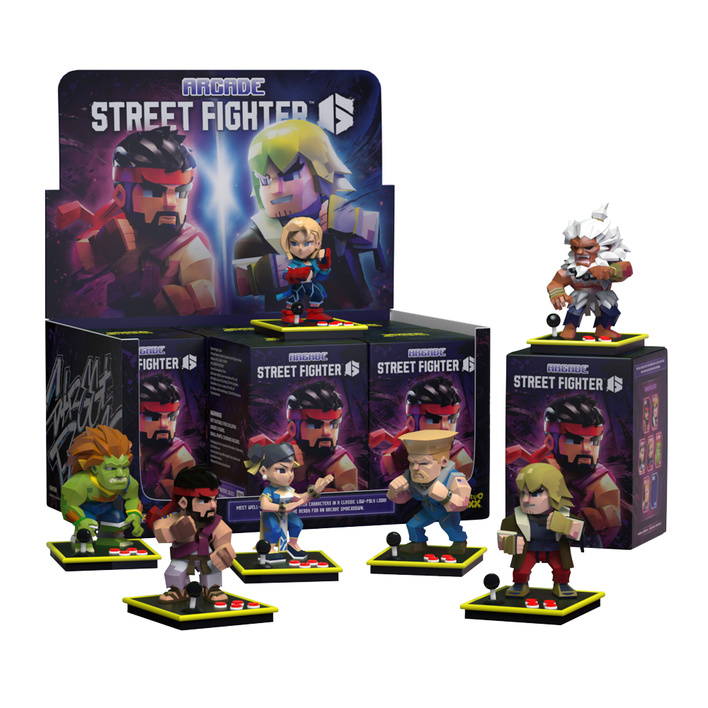 PRE-ORDER Mighty Jaxx Arcade Capcom Street Fighter Series (6pcs/pdq)
