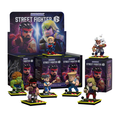 PRE-ORDER Mighty Jaxx Arcade Capcom Street Fighter Series (6pcs/pdq)