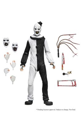 PRE-ORDER NECA Terrifier Art the Clown 1/4th Scale Action Figure