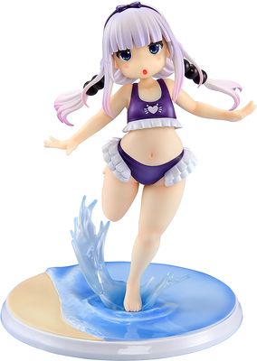 PRE-ORDER Good Smile Kanna Kamui Excited to Wear a Swimsuit at Home Ver. (Purple) 1/6th Scale Figure
