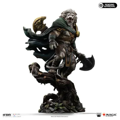 PRE-ORDER Iron Studios Ajani Goldmane Magic The Gathering Art Scale 1/10