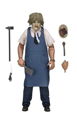 PRE-ORDER NECA Texas Chainsaw Massacre Leatherface with Old Lady Mask in Window Box 8&quot; Action Figure