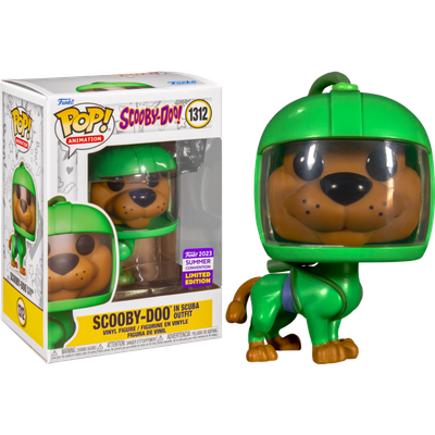 PRE-ORDER Funko Scooby-Doo! - Scooby-Doo in Scuba Outfit Pop! Vinyl Figure (2023 Summer Convention Exclusive)