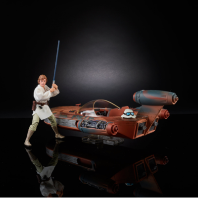Hasbro SDCC 2017 Exclusive Star Wars: The Black Series X-34 Landspeeder &amp; 6-Inch Luke Skywalker