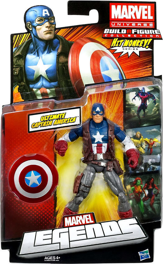 Hasbro Marvel Legends Hit Monkey Series Ultimate Captain America Action Figure