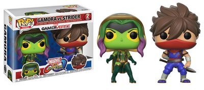 Funko Marvel vs Capcom Gamora vs Strider 2Pack Pop! Vinyl Figure