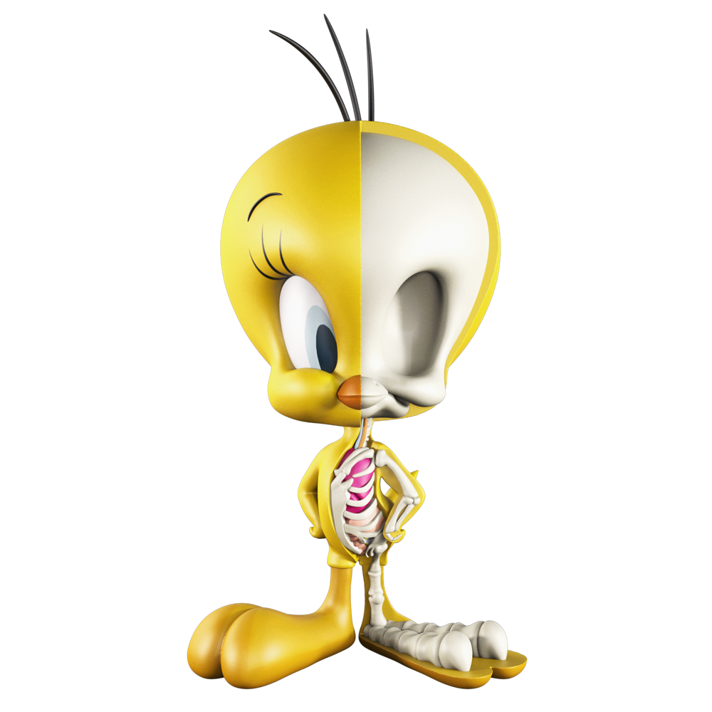 Mighty Jaxx Xxray Looney Tunes Tweety Bird