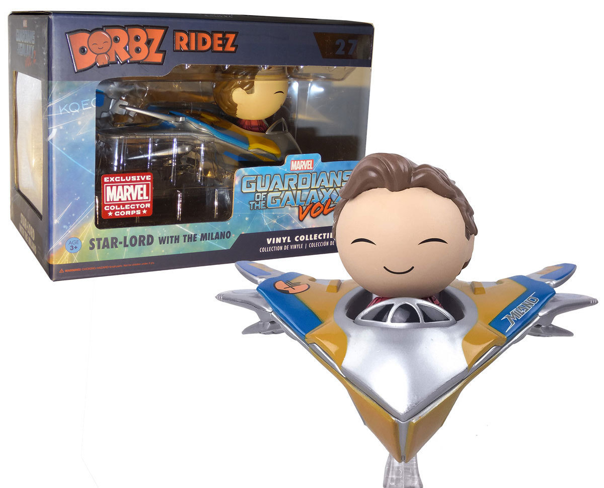Funko Guardians of the Galaxy Vol. 2 - Star-Lord with Milano Dorbz Vinyl Figure