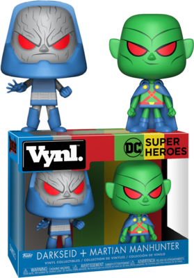 Funko DC Comics - Martian Manhunter and Darkseid Vynl. Vinyl Figure 2-Pack
