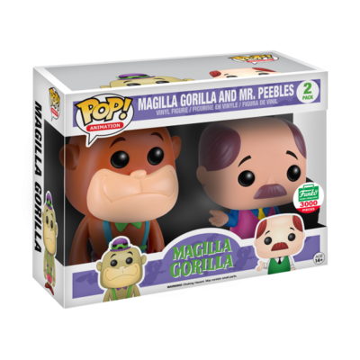 Funko Pop Animation Neon Magilla Gorilla ang Mr. Peebles 2-Pack