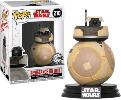 Funko Star Wars Episode VIII: The Last Jedi - Orange Resistance BB Unit Excluive Pop! Vinyl Figure