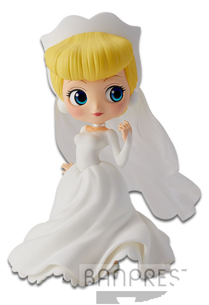 Banpresto Q Posket Disney Characters Cinderella Dreamy Style Pastel Ver.