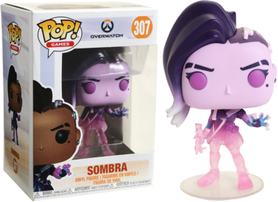 Funko Overwatch - Sombra Translucent Pop! Vinyl Figure