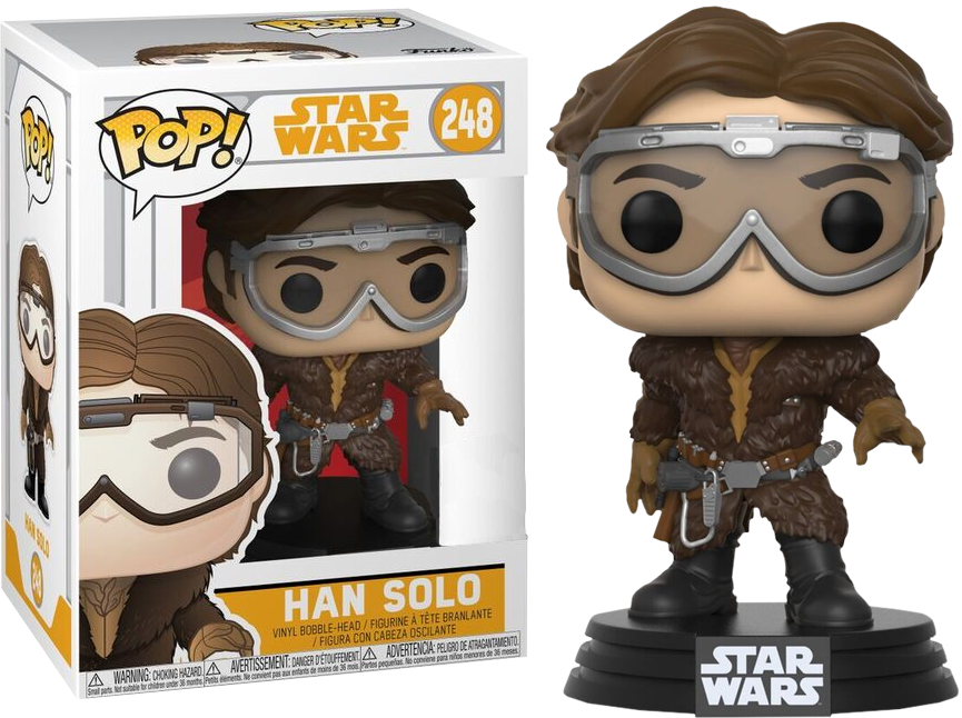 Funko Star Wars : Solo : A Star Wars Story Han Solo with Goggles Pop! Vinyl Figure