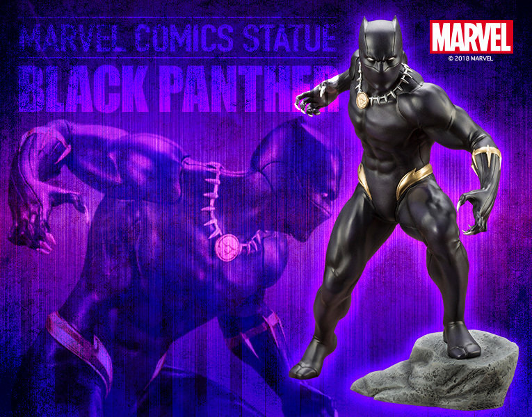 Kotobukiya ARTFX+ Black Panther 1/10 PVC Figure
