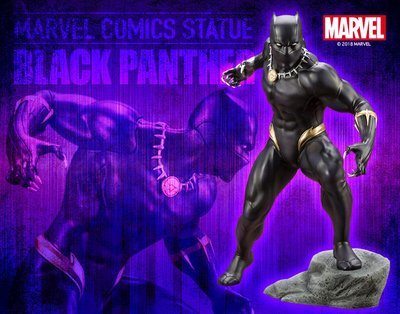Kotobukiya ARTFX+ Black Panther 1/10 PVC Figure