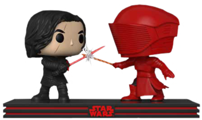Funko Star Wars Episode VIII: The Last Jedi - Kylo Ren &amp; Praetorian Guard Battle Movie Moments Pop! Vinyl Figure 2-Pack