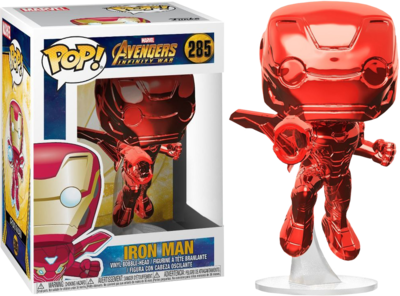 Funko Avengers 3: Infinity War - Iron Man Flying Red Chrome Pop! Vinyl Figure