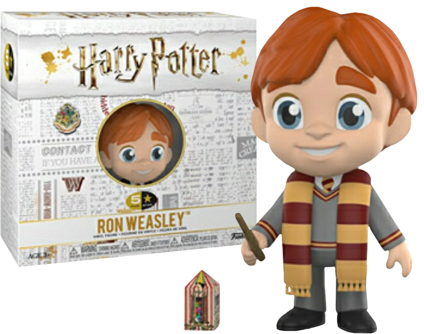 Funko Harry Potter - Ron Weasley with Scarf 5 Star 4” Exclusive Vinyl Figure