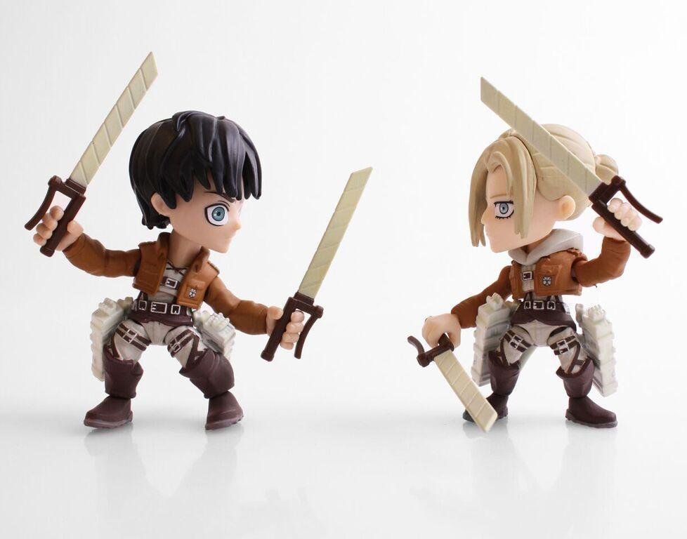 Loyal Subjects Attack on Titan Eren and Annie Fear Edition 2 Pack Mini Figures SDCC 2017 Exclusive