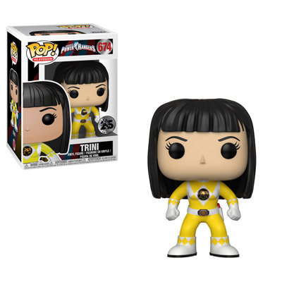 Funko Power Rangers Yellow Ranger No Helmet Pop! Vinyl Figure