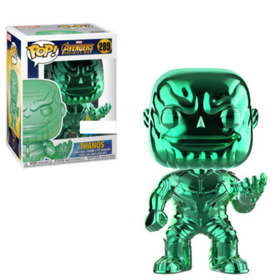 Funko POP Marvel: Infinity War - Thanos (GREEN)(CHROME)