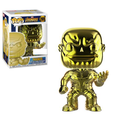 Funko POP Marvel: Infinity War - Thanos (YELLOW)(CHROME)