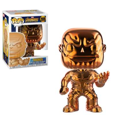 Funko POP Marvel: Infinity War - Thanos (ORANGE)(CHROME)