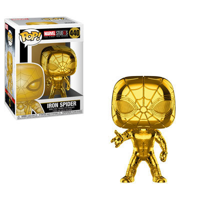 Funko POP Marvel: MS 10 - Spider-man (Chrome)