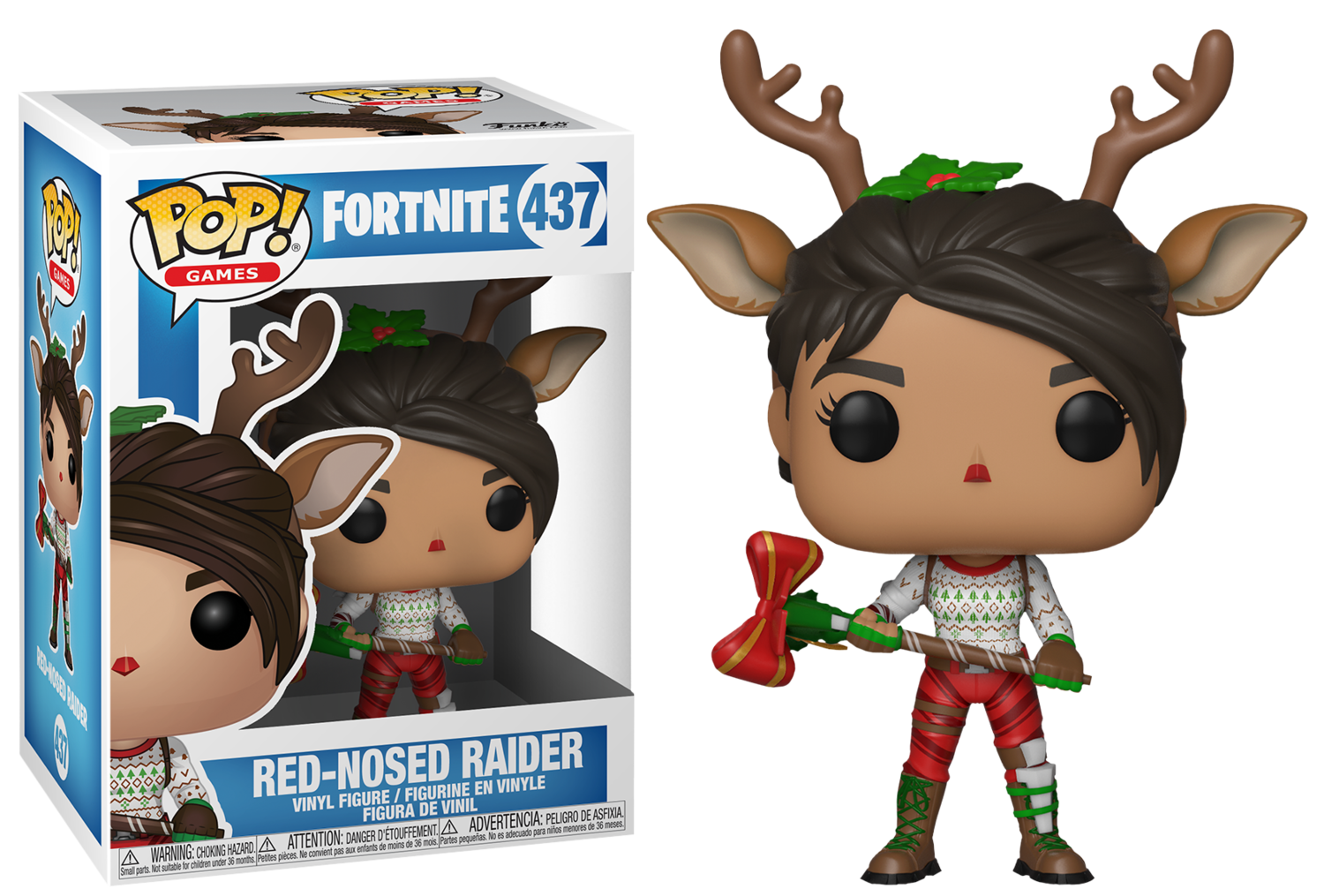 Funko Exclusive Fortnite - Red-Nosed Raider Pop! Vinyl Figure
