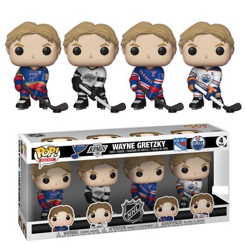 Funko NHL Hockey - Wayne Gretzky Pop! Vinyl Figure 4-Pack