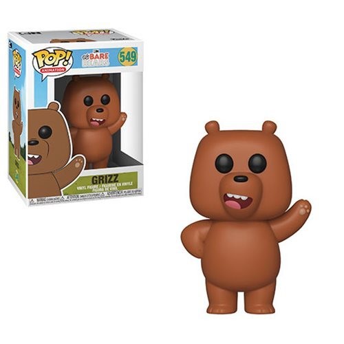 Funko We Bare Bears Grizz Pop! Vinyl Figure