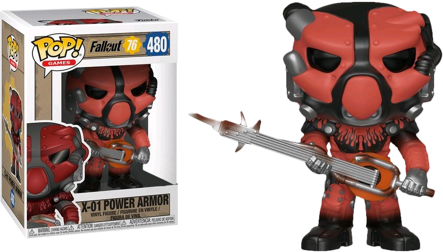 Funko Exclusive Fallout 76 - X-01 Power Armor Red Pop! Vinyl Figure