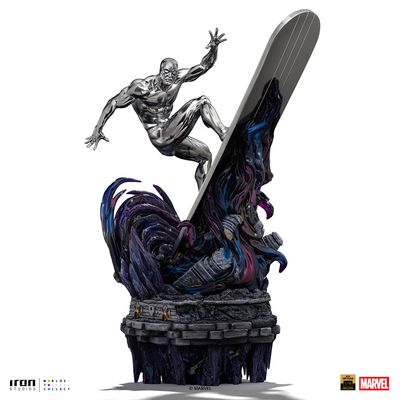 PRE-ORDER Iron Studios Silver Surfer - Infinity Gauntlet Diorama -BDS Art Scale