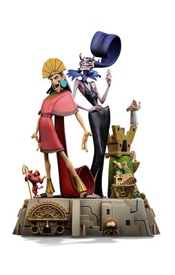 PRE-ORDER Iron Studios Kuzko and Yzma - The Emperor&#39;s New Groove - Art Scale 1/10