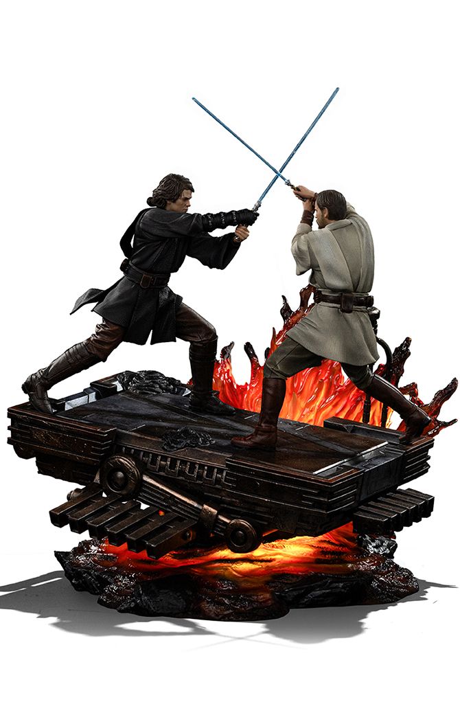 PRE-ORDER Iron Studios Anakin vs Obi-Wan - Star Wars - Art Scale 1/10