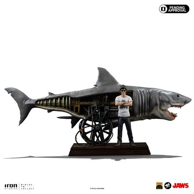 PRE-ORDER Iron Studios Steven Spielberg (Jaws 50th Anniversary) - Jaws - Art Scale 1/10