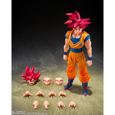 PRE-ORDER Bandai S.H.Figuarts Super Saiyan God Son Goku (God Aura)