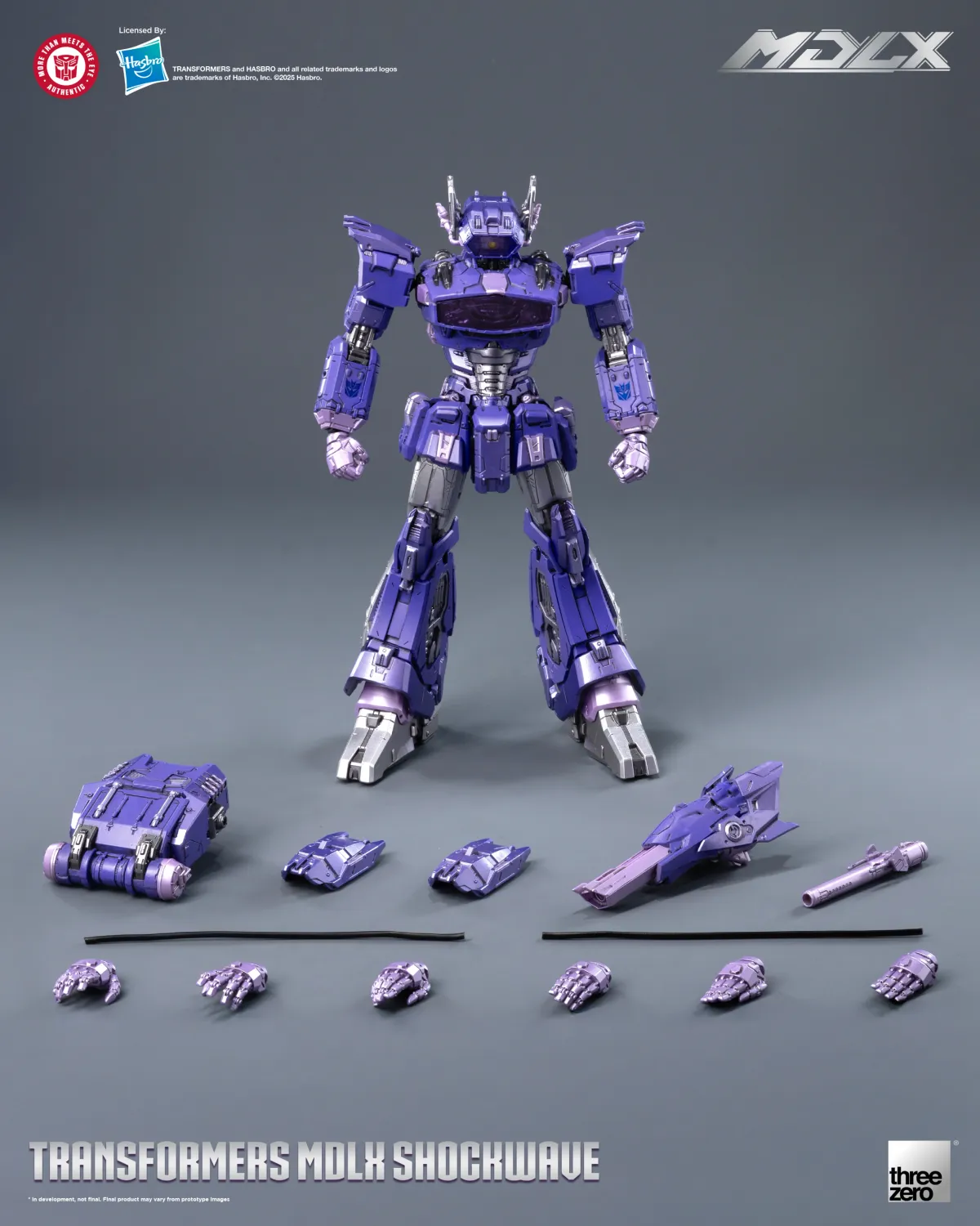 PRE-ORDER ThreeZero Transformers MDLX Shockwave