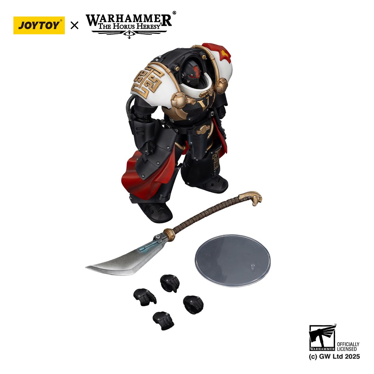 PRE-ORDER Joy Toy Warhammer 40k White Scars Ebon Keshig Terminator 1 with Power Glaive