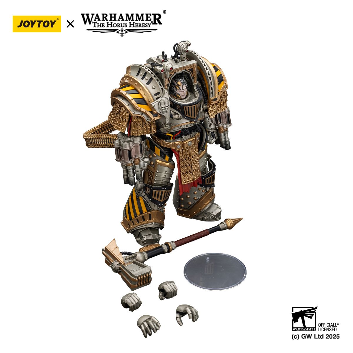 PRE-ORDER Joy Toy Warhammer 40k Iron Warriors Perturabo, Primarch of the IVth Legion