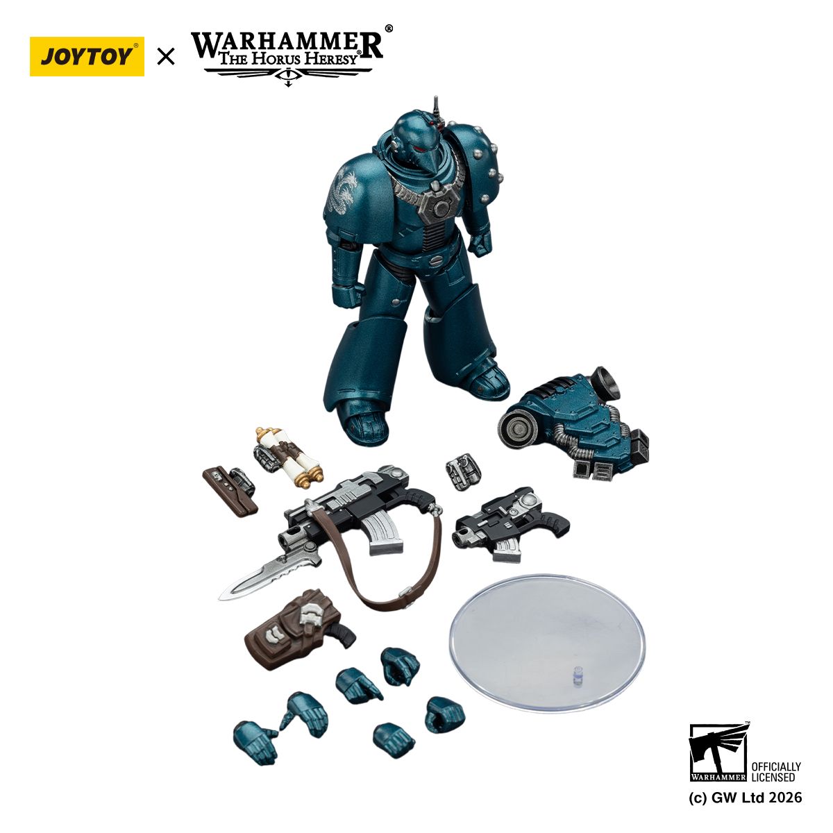 PRE-ORDER Joy Toy Warhammer 40k Alpha Legion MK VI Tactical Legionary