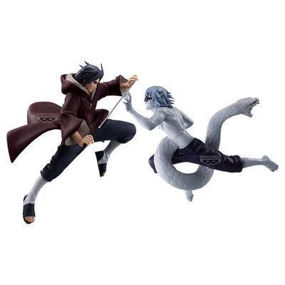 PRE-ORDER Banpresto Naruto Shippuden Vibration Stars Itachi Uchiha III &amp; Kabuto Yakushi