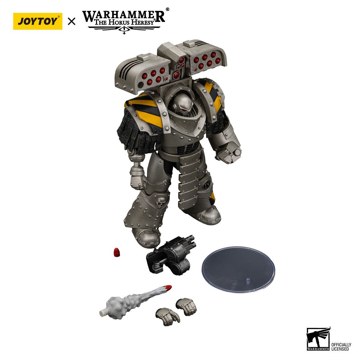 PRE-ORDER Joy Toy Warhammer 40k Iron Warriors Tyrant Siege Master Terminator with Rocket launcher