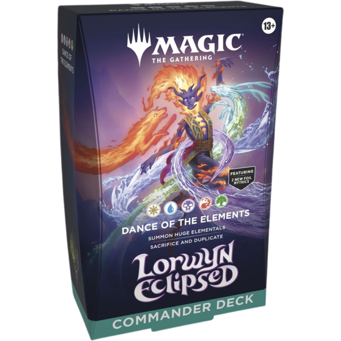 Magic the Gathering Lorwyn Eclipsed Dance of the Elements Commander Deck