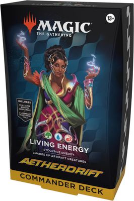 Magic the Gathering Aetherdrift Living Energy Commander Deck