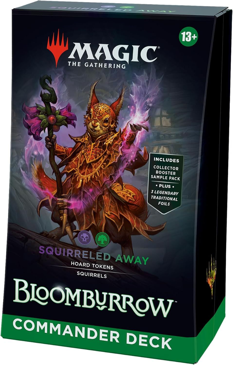 Magic the Gathering Bloomburrow Squirreled Away Commander Deck