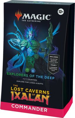 Magic the Gathering The Lost Caverns of Ixalan Explorers of the  Deep Commander Deck